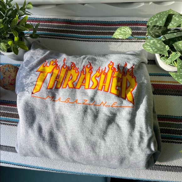 Thrasher sweatshirt (grey, size medium) - Picture 1 of 4